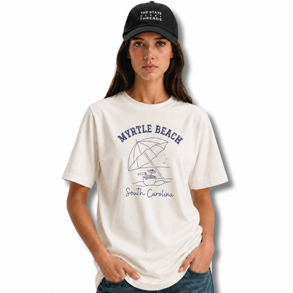 South Carolina Myrtle Beach Umbrella Vacation Shirt