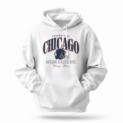 Chicago Property Of Gridiron Athletic Dept. Hoodie