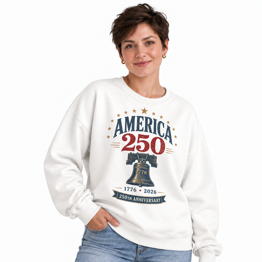 America 250th Anniversary Liberty Bell Sweatshirt