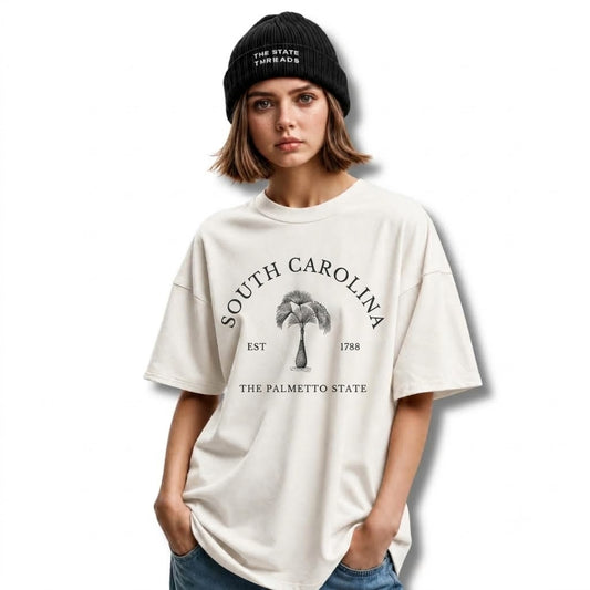South Carolina Palmetto State Vintage Tree Graphic Shirt
