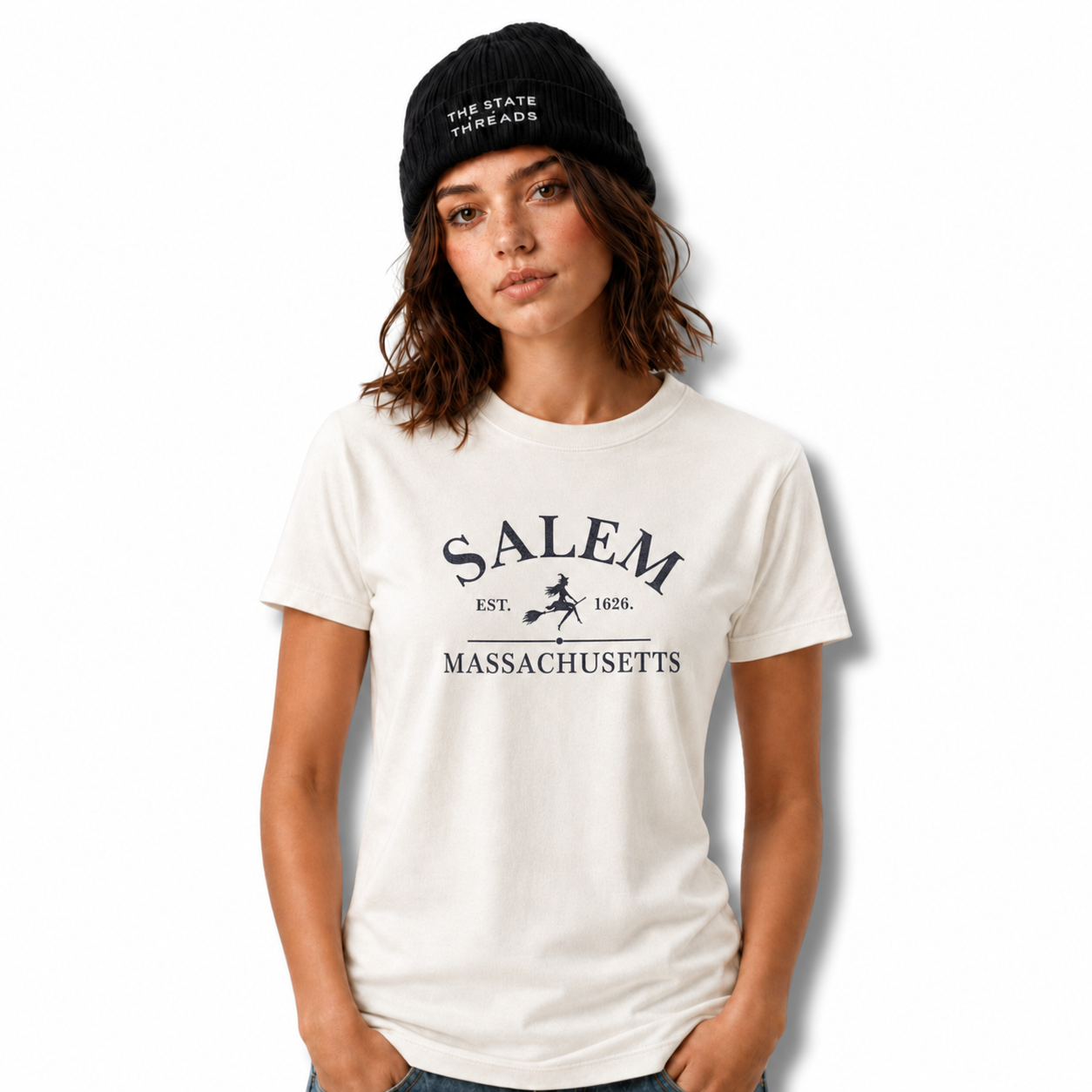 Massachusetts Salem 1626 Flying Witch Shirt