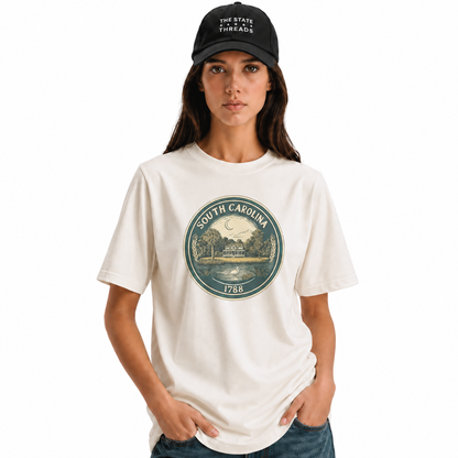 South Carolina 1788 Historic Landscape Emblem Shirt