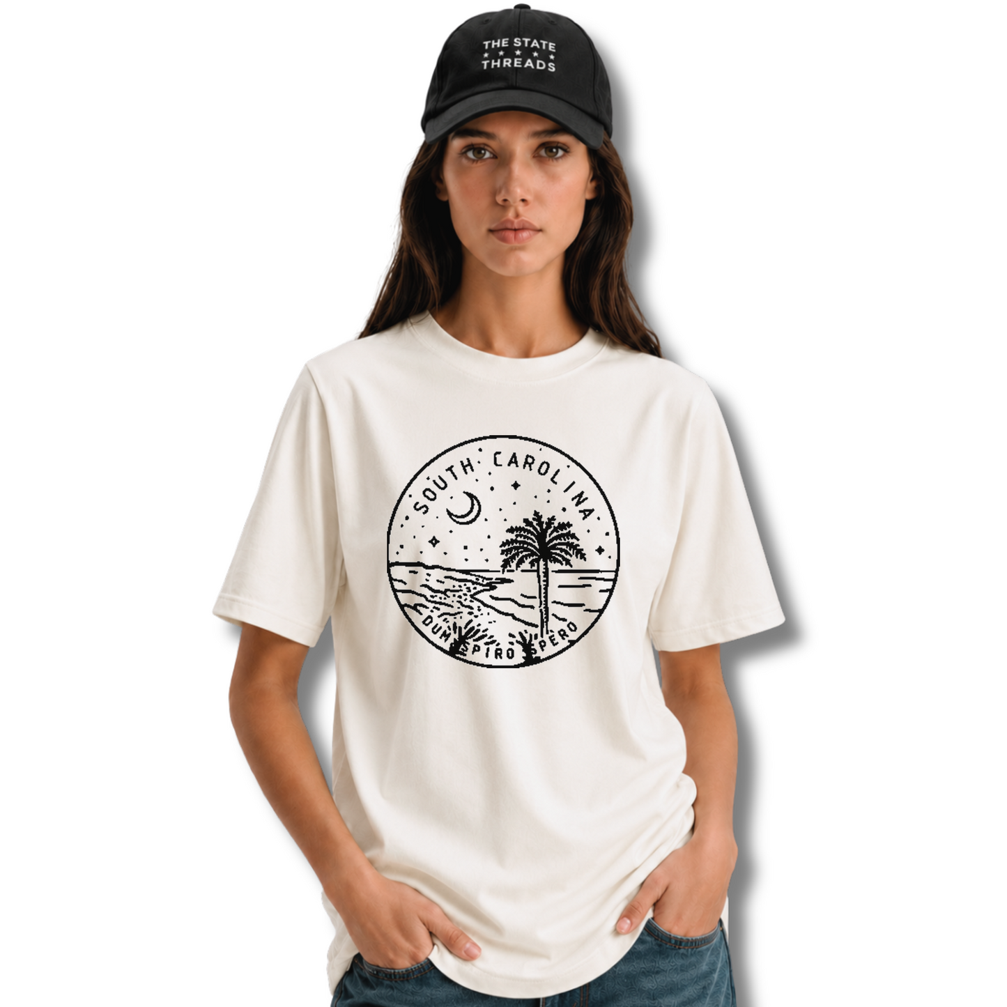 South Carolina Palmetto Moon Coastal Shirt