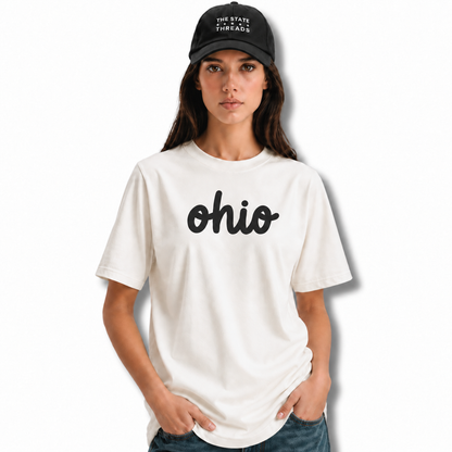 Ohio Cursive Script State Pride Shirt