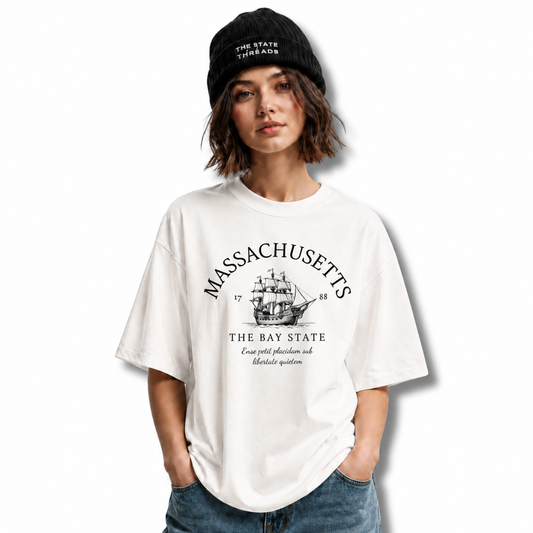 Massachusetts Mayflower Ship The Bay State Shirt
