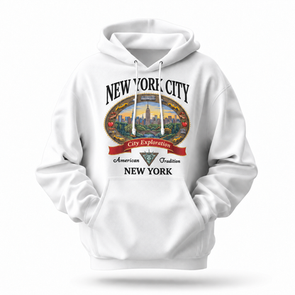 New York City City Exploration American Tradition Hoodie