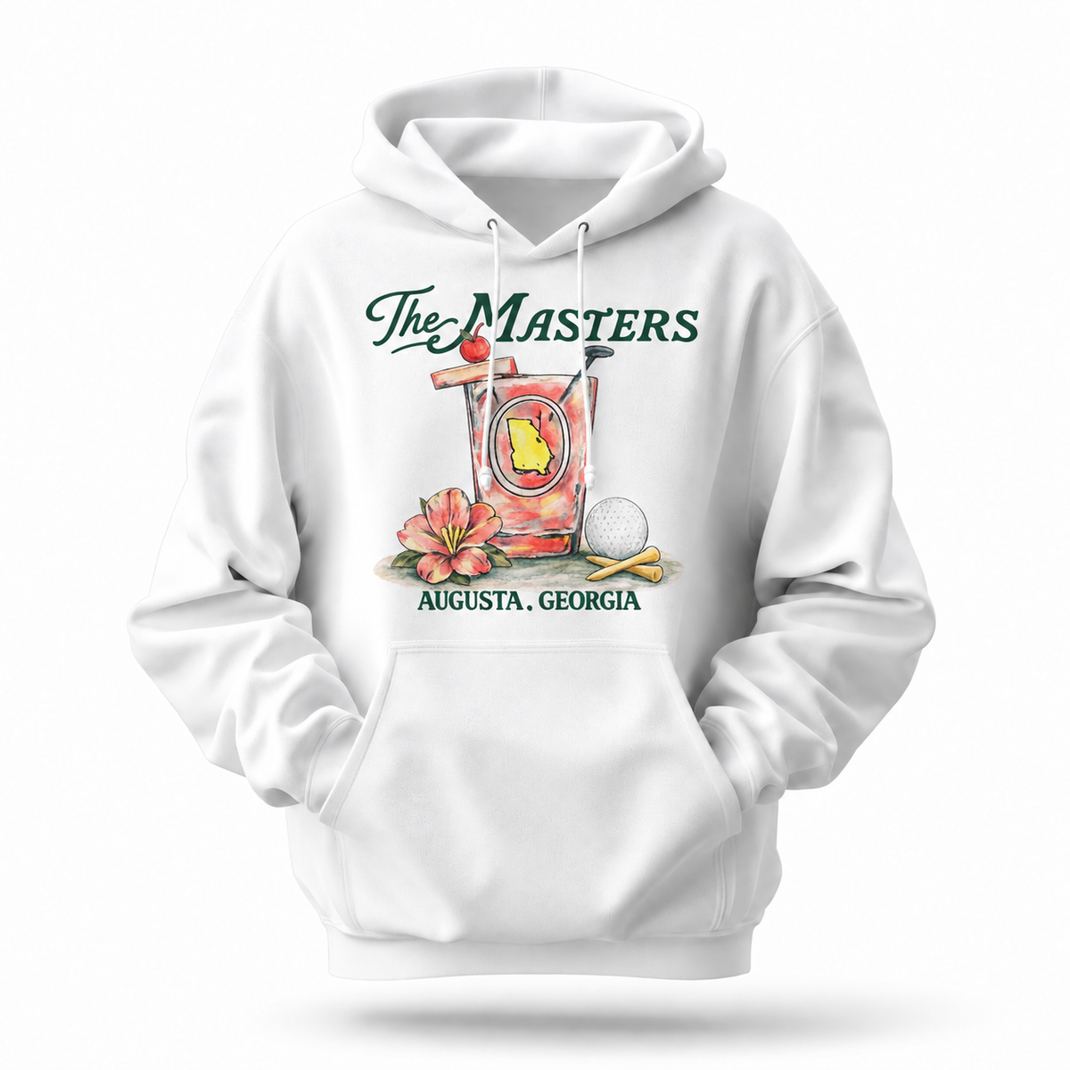 Georgia Augusta The Masters Golf Cocktail Hoodie