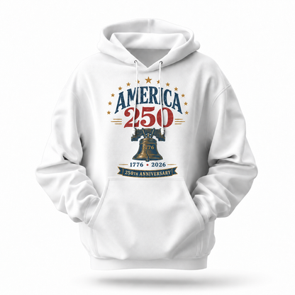 America 250th Anniversary Liberty Bell Hoodie
